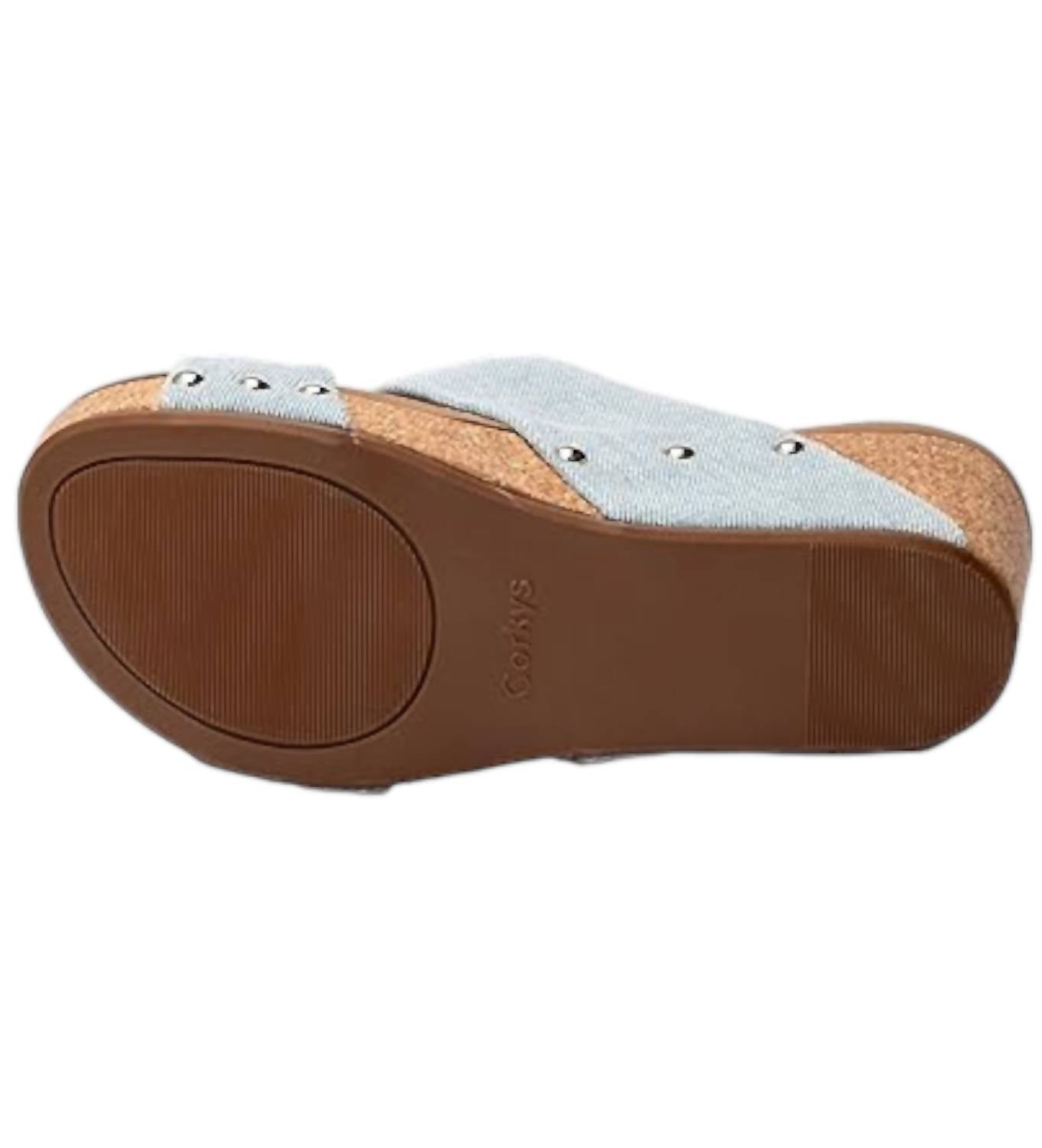 Corkys Footwear - Women's Bonny Light Blue Denim