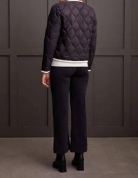 Tribal - Long Sleeve Button Front Puffer Jacket