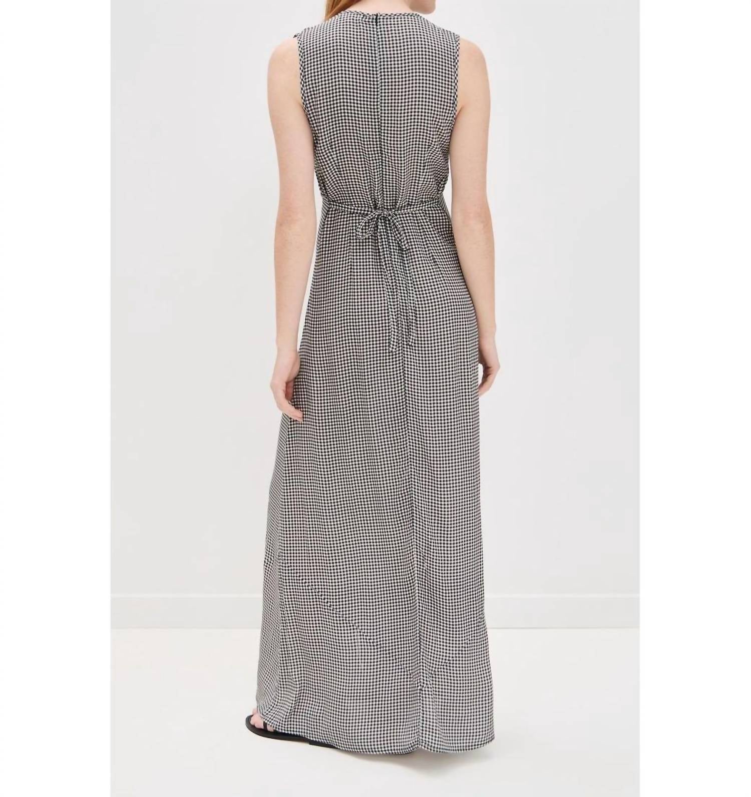 Little Lies - Gingham Midi Dress