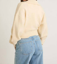 Le Lis - Collared Sweater Crop Jacket