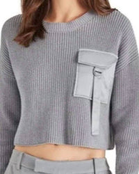 Bb Dakota - Pocket Crewneck Sweater