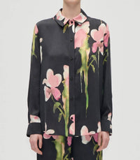 Stine Goya - Melting Flowers Print Button Front Shirt