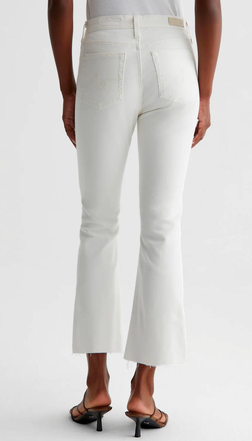 AG Jeans Farrah Boot Crop Jean in powder alchemy - women's jeans - alternate view