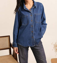 Inspiration Studio - Everyday Stretch Denim Shirt