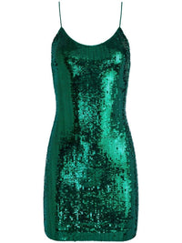 Nelle Spaghetti Strap Fitted Mini Dress