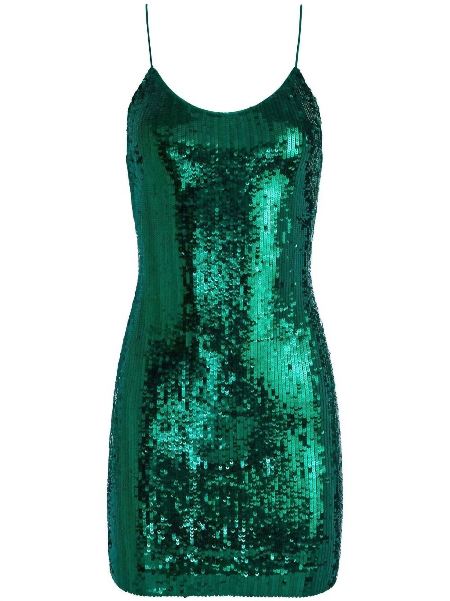 Nelle Spaghetti Strap Fitted Mini Dress