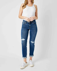 Judy Blue - Destroyed Slim Jeans