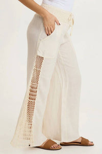 Xcvi - Garcia Smocked Pull-on Wide Leg Pants