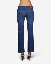 EB Denim Lola Slim Cigarette Jeans in tribeca - women's jeans - detail view