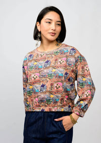 Ivy Jane - Popover Novelty Knit Top