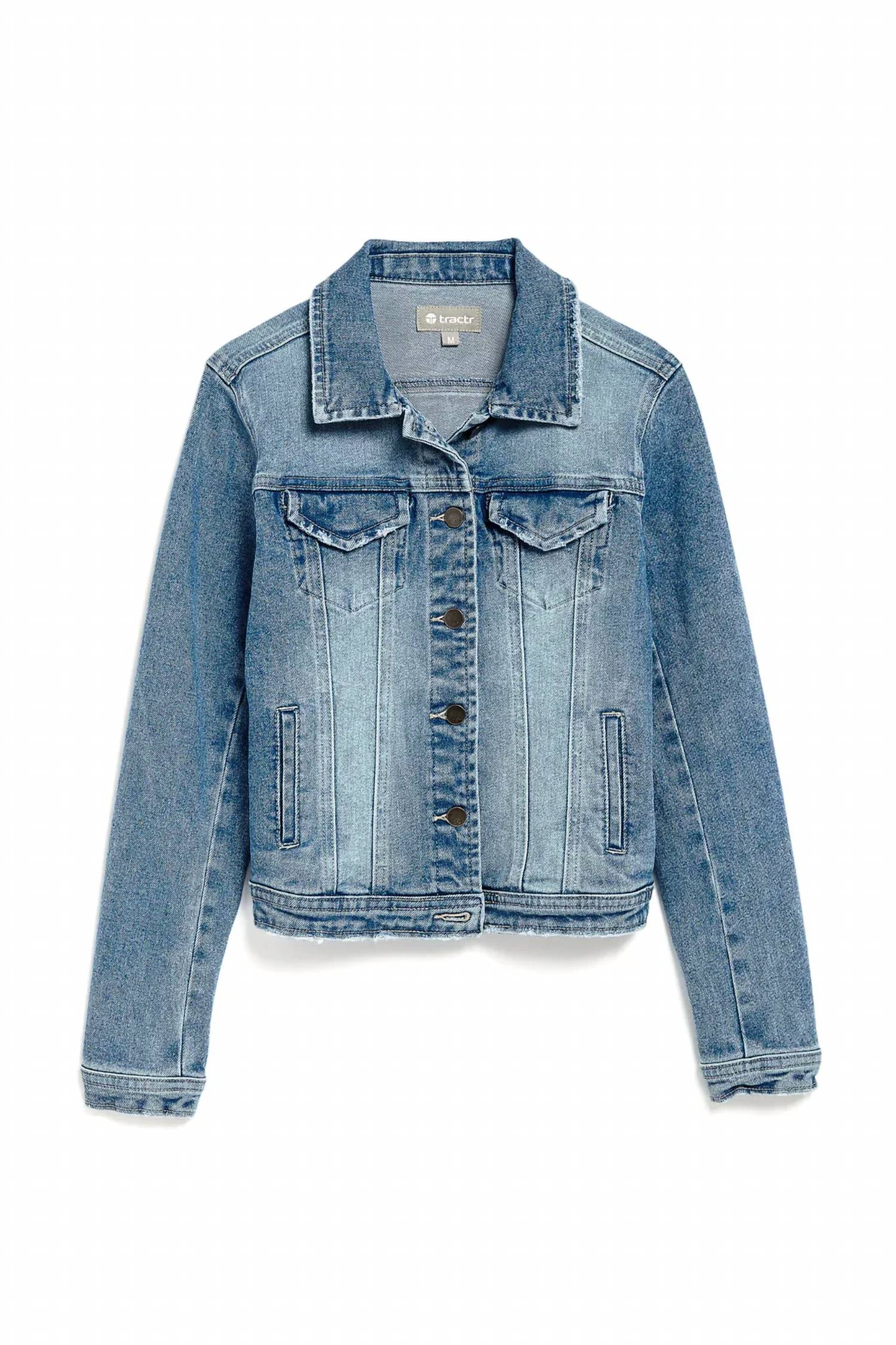 Tractr - Girl's Basic Denim Jacket