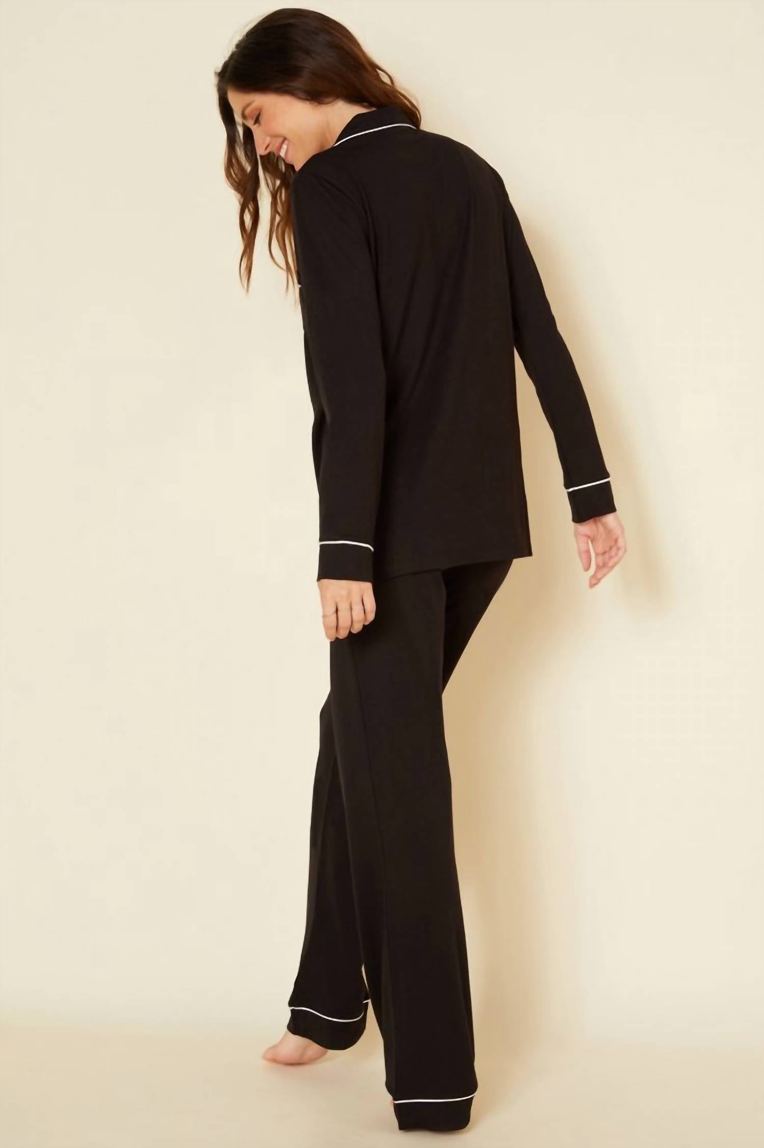 Cosabella - Bella Long Sleeve Top & Pants Pajama Set