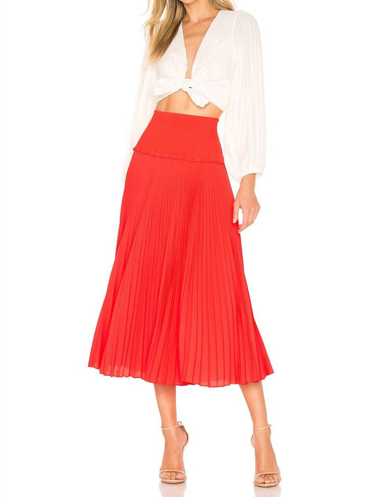 A.L.C. - Herdrin Fire Midi Skirt