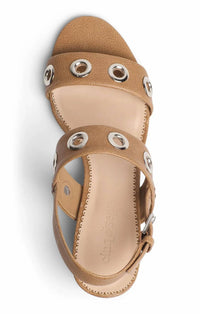 Cinq A Sept - Women's Gemma Grommets Block Sandals
