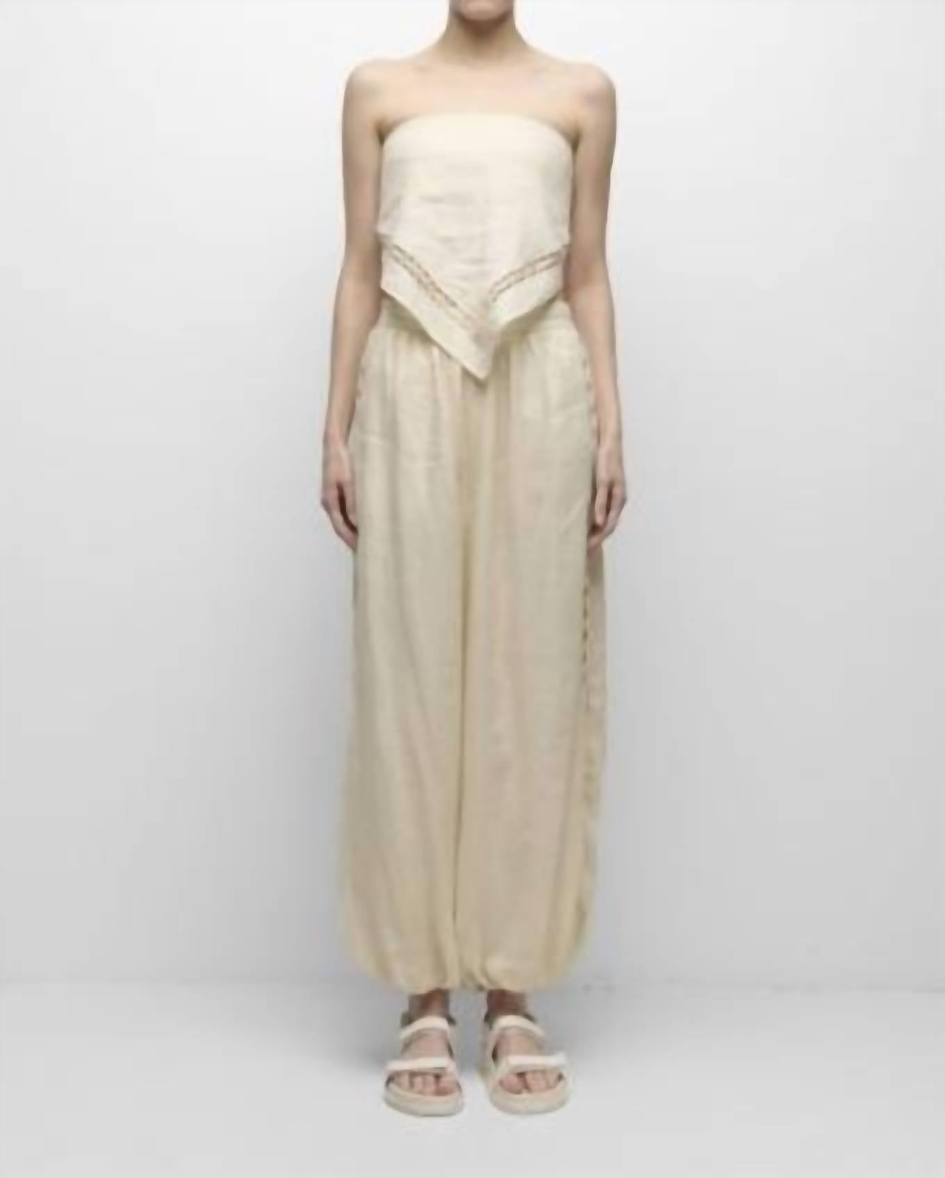 Simkhai - Lahni Linen Lace Top