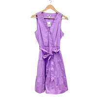 J.Crew - Faux-wrap Sleeveless Mini Dress