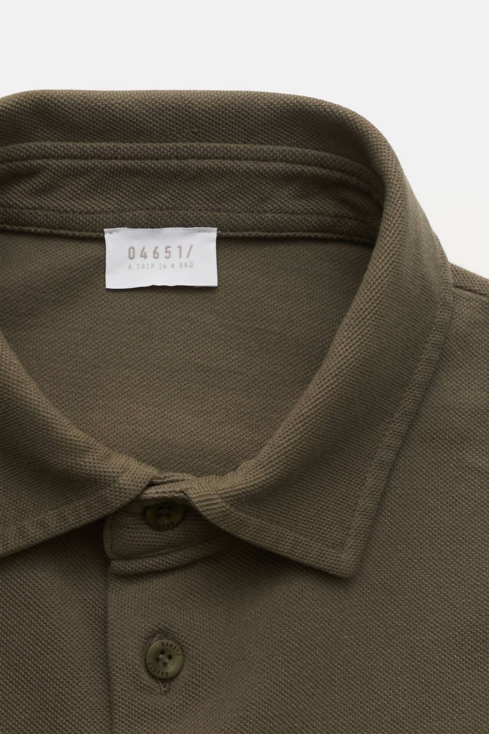 04651/ - Men's Pique Long Sleeve Tee