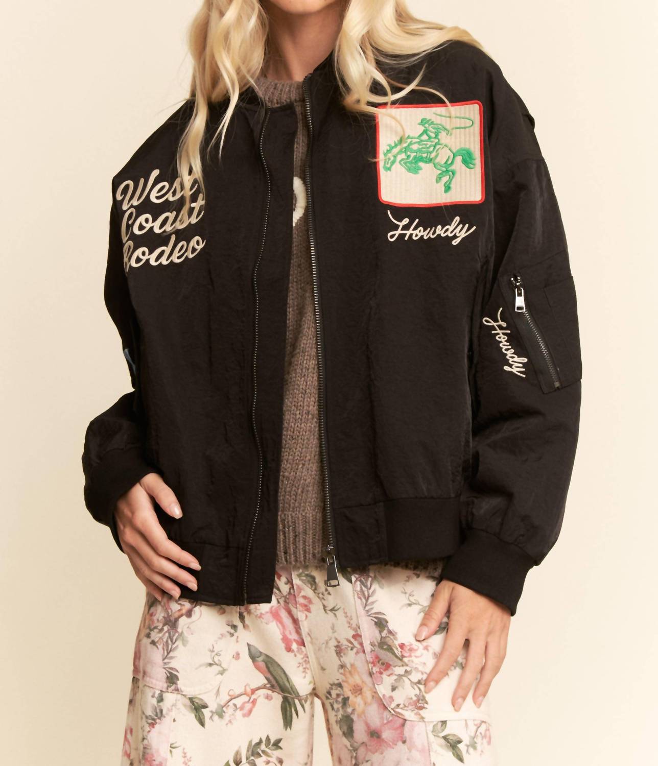 Davi & Dani - West Coast Rodeo Bomber Jacket