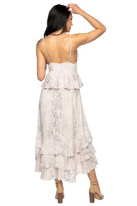 Georgia Pebble High Low Dress
