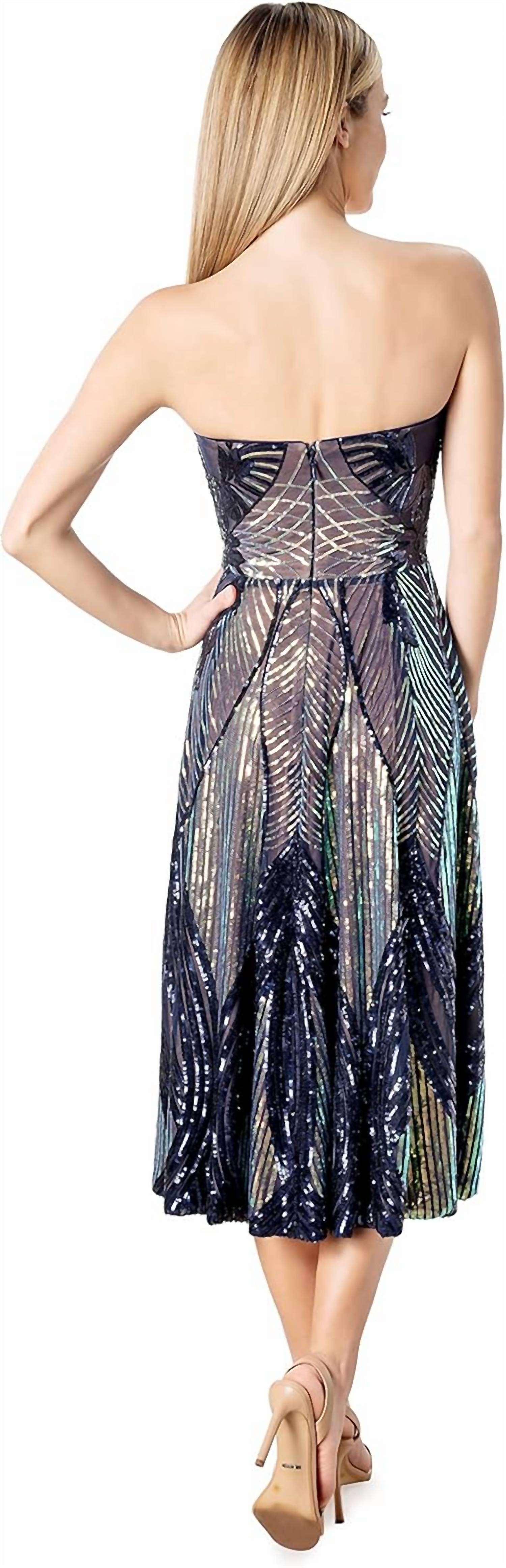 Dress The Population - Women's Ruby Dress