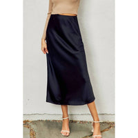 Dress Forum - Satin Pull Up Maxi Skirt