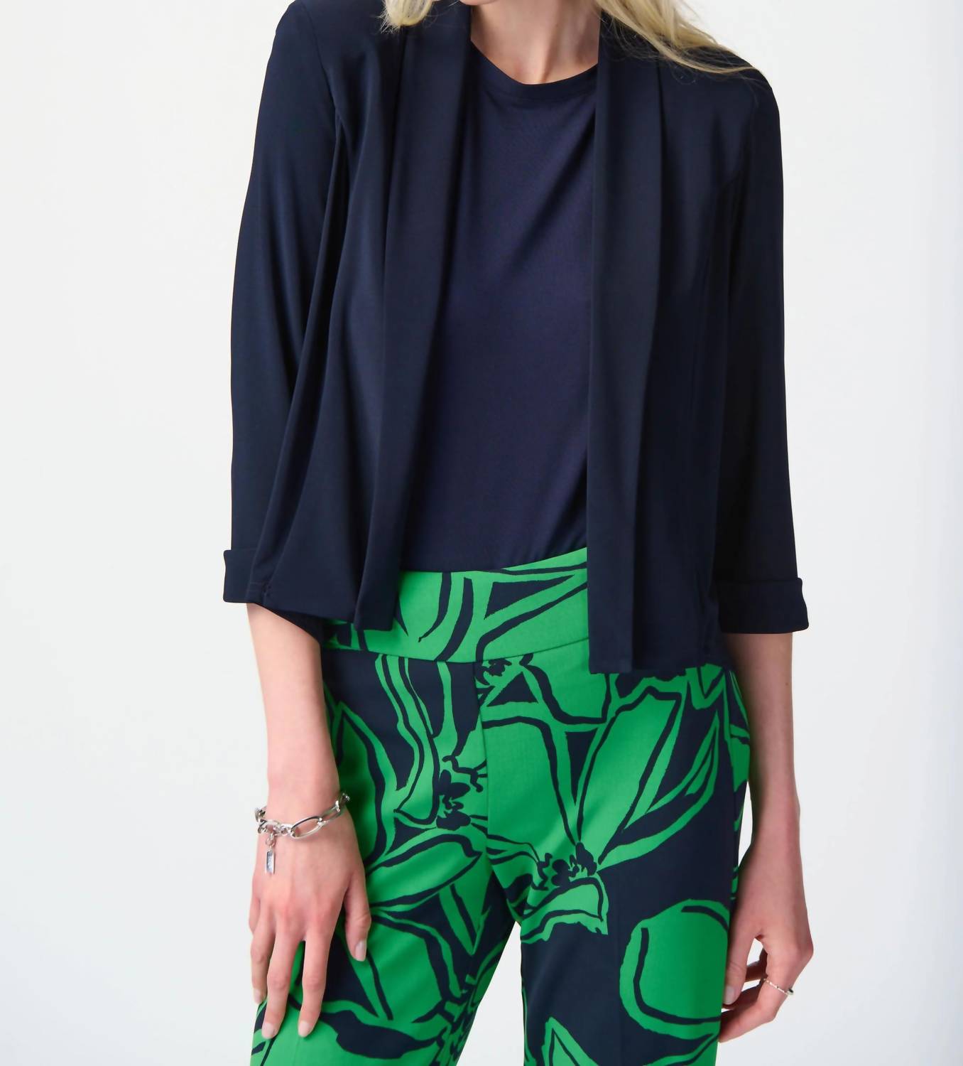 Joseph Ribkoff - Silky Knit Shawl Collar Cardigan