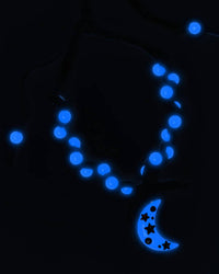 Super Smalls - Girl's Moon Glow In The Dark Necklace