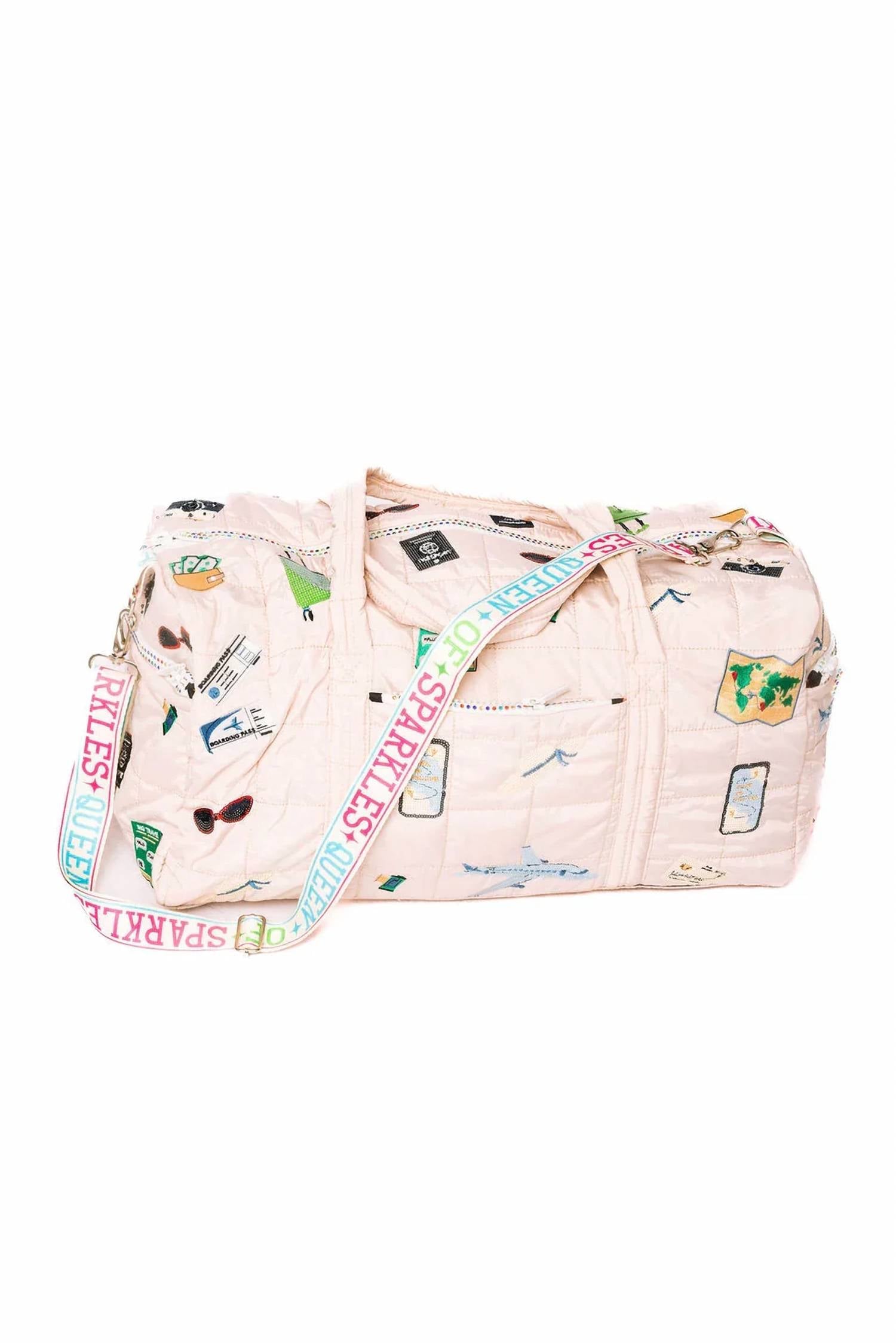 Queen Of Sparkles - Women's Travel Icon Duffel Bag