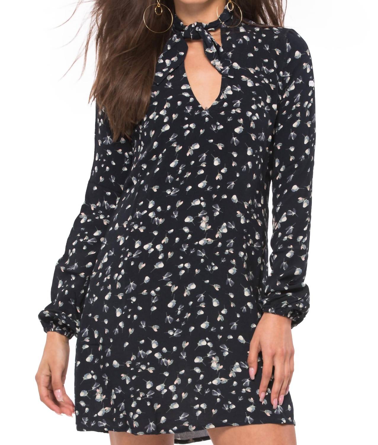 Beach Riot Sydney Dress in navy floral - women's dress