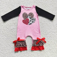 Aier Wholesale - Baby Girl's Valentine Sweetheart Romper