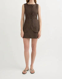 Posse - Emma Vest With Mottled Buttons