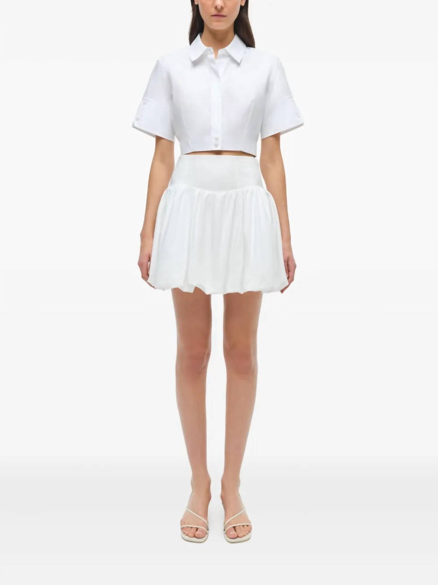 Simkhai - Pippa Cotton Mini Skirt