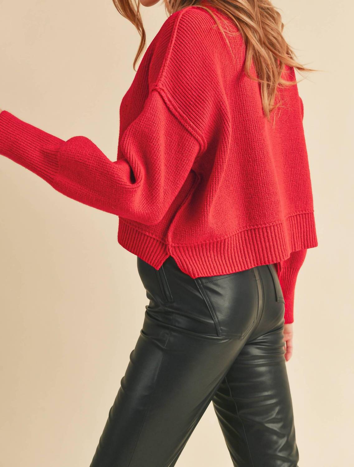 Aemi + Co - Layla Boxy Pullover Sweater