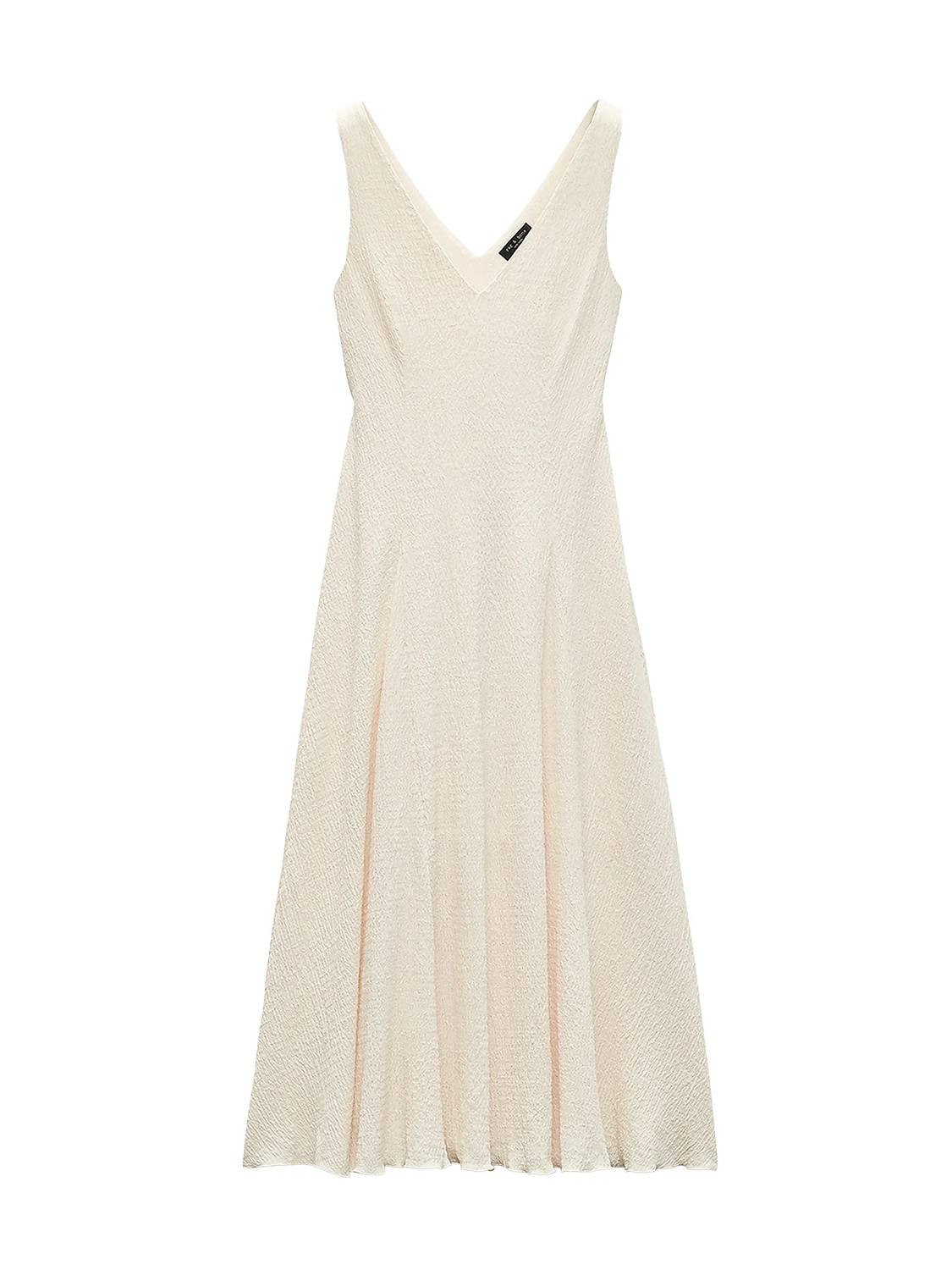 Rag & Bone - Lou V-neck Tank Midi Dress