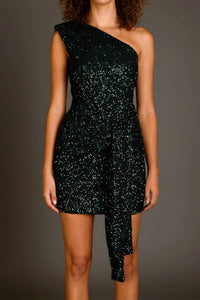 Endless Rose - Sequin Wrap Mini Dress