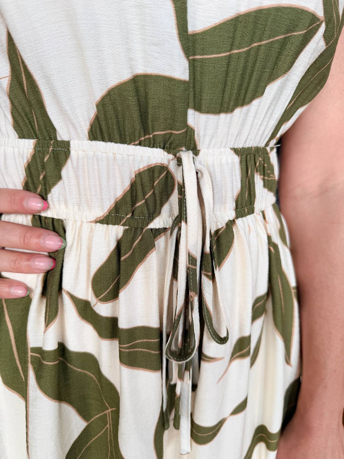 Kld - Lily Leaf Midi Dress