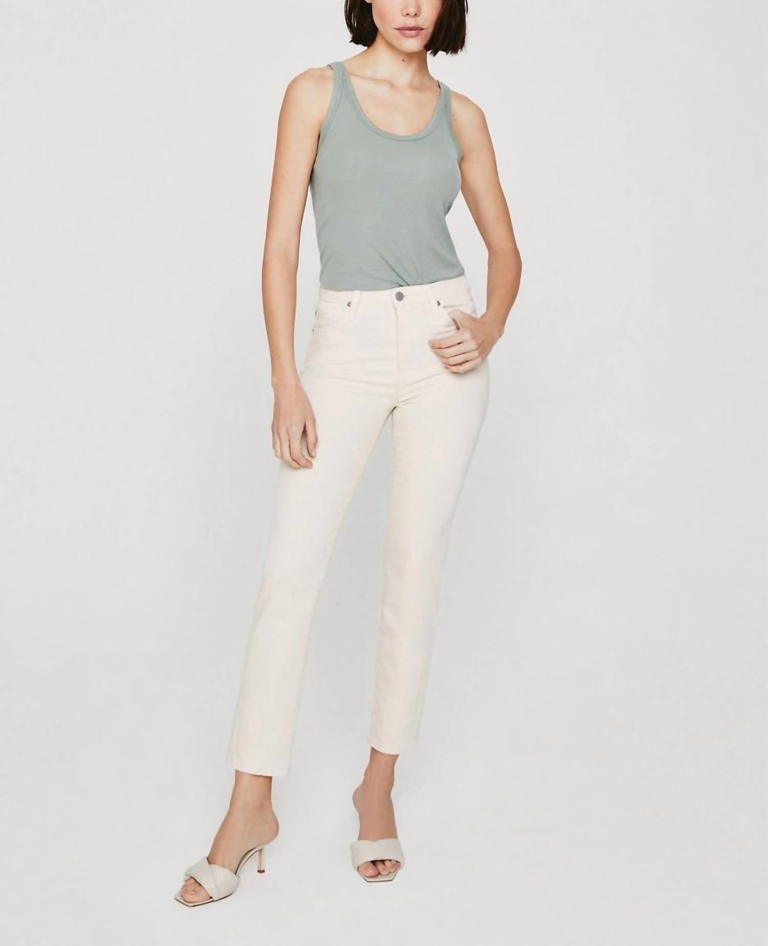 ISABELLE HIGH WAIST CROP JEANS