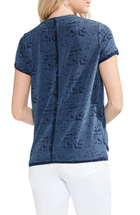 Vince Camuto - Melange Jersey Pocket Tee