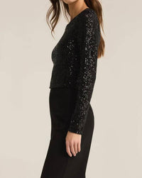 Z Supply - Sequin Long Sleeve Top