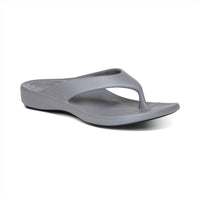 Aetrex Women's Maui Sandal in grey - women's sandal
