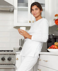 Grp1 Knits - Long Sleeve Crew Tunic Top