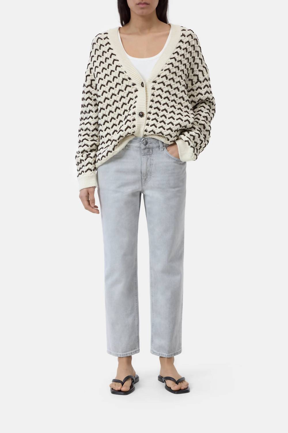 CLOSED Milo Jeans in light grey - women's jeans
