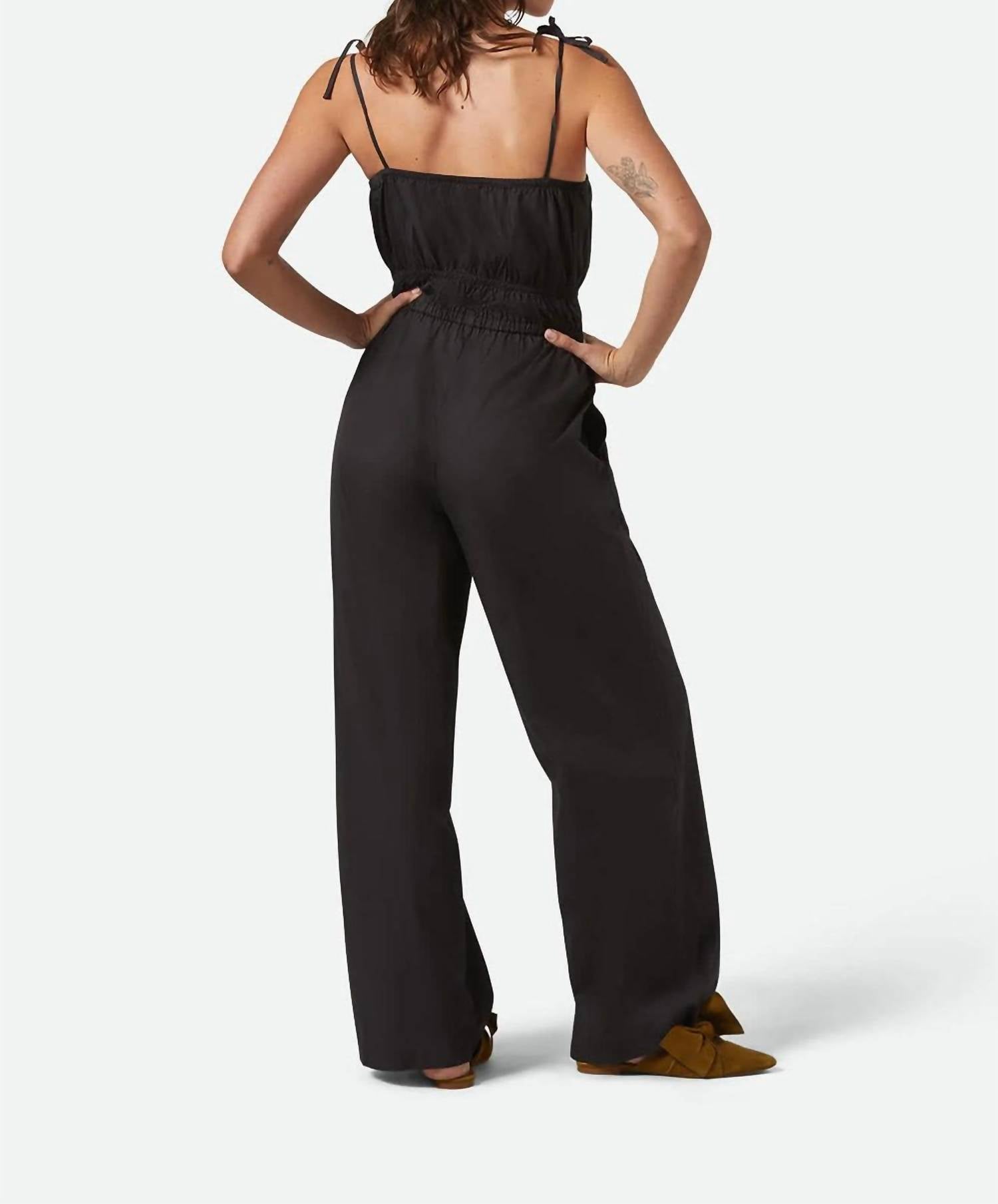 Brixton - Eden Smocked Jumpsuit