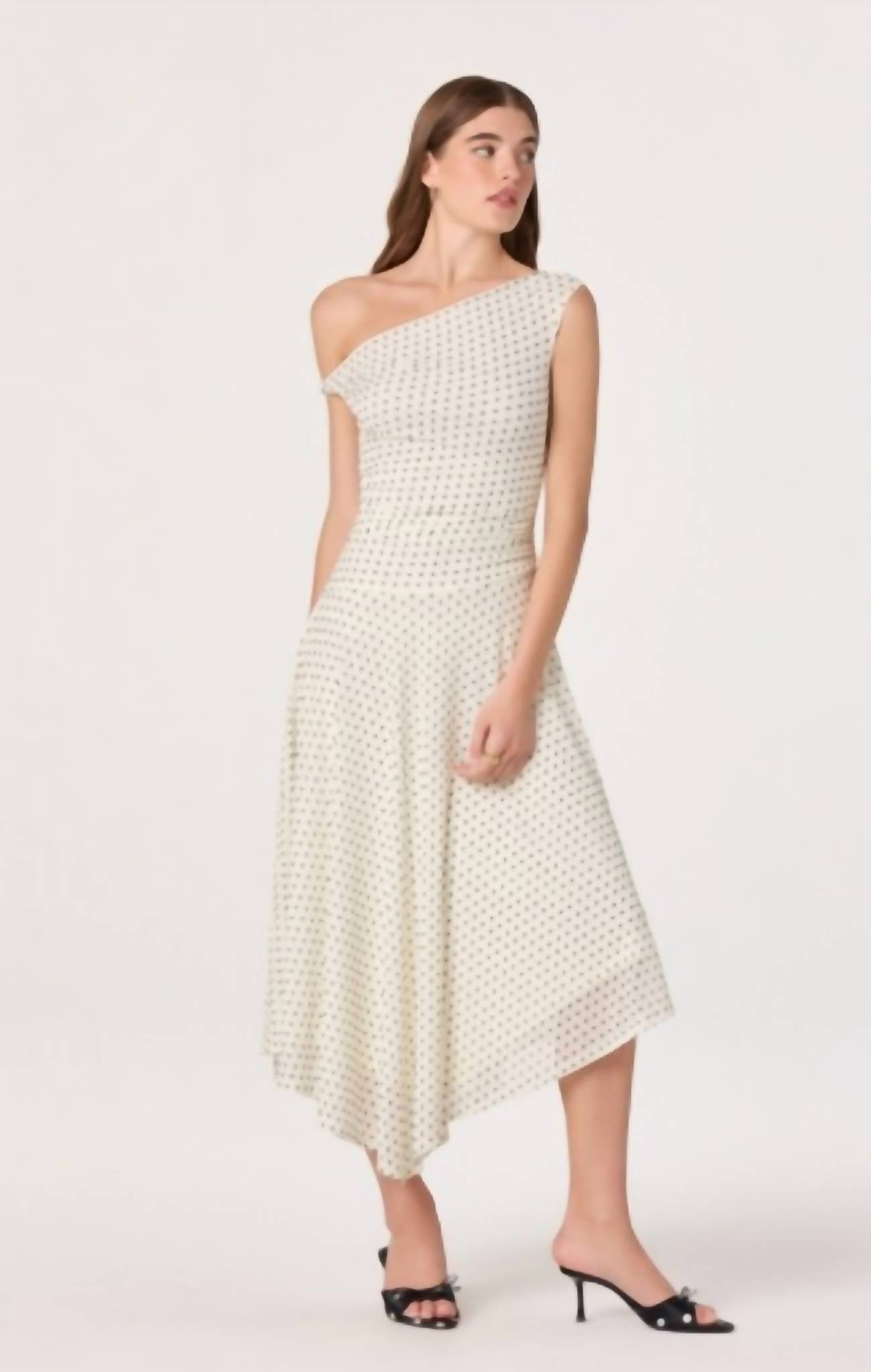 Astr - Ciarra Polka Dot Dress