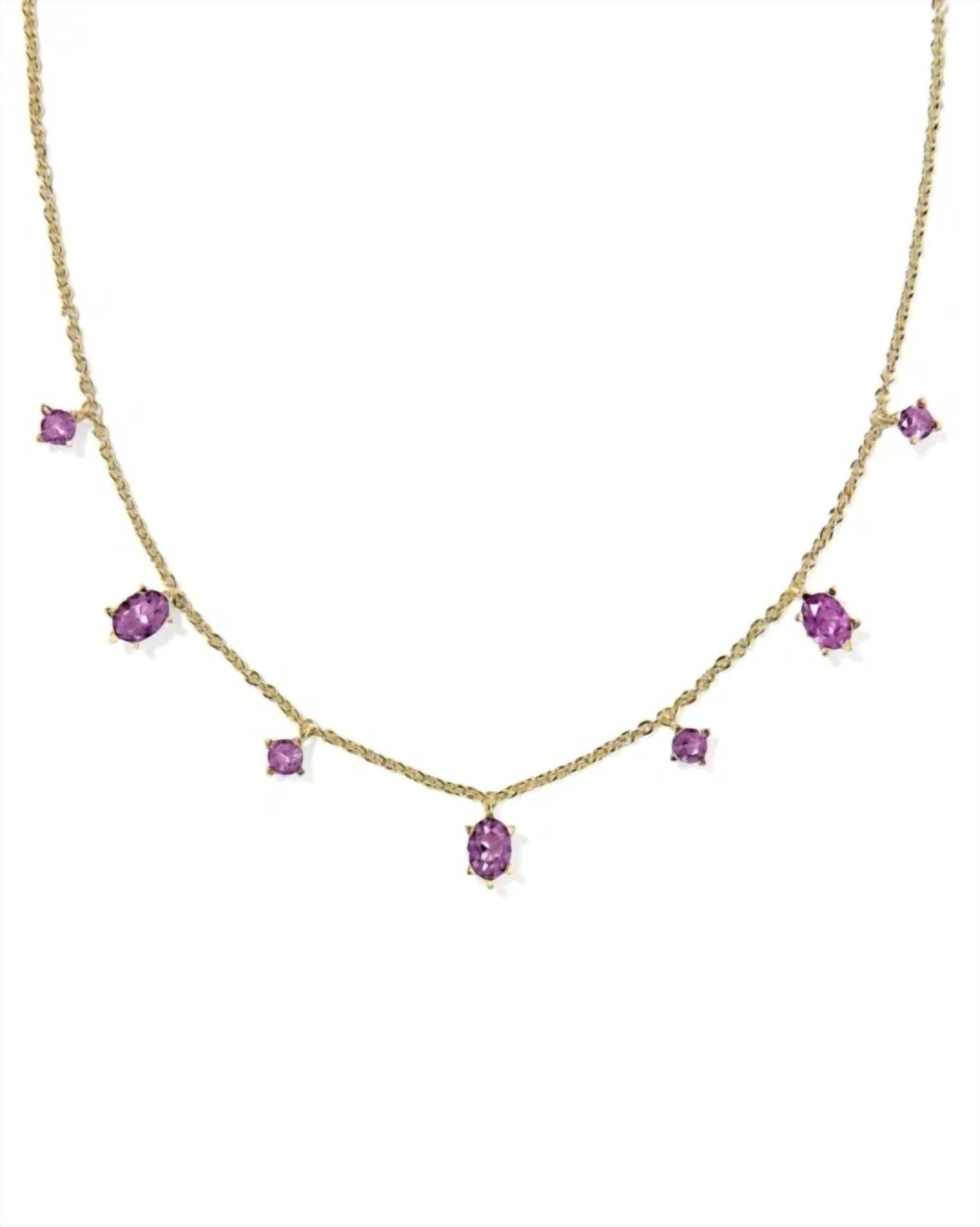 Kendra Scott - Women's Cailin Delicate Strand Necklace