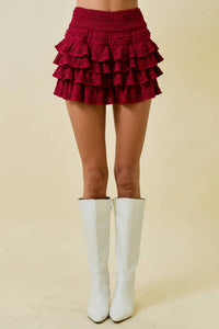 Day + Moon - Pretty Wild Ruffle Skort