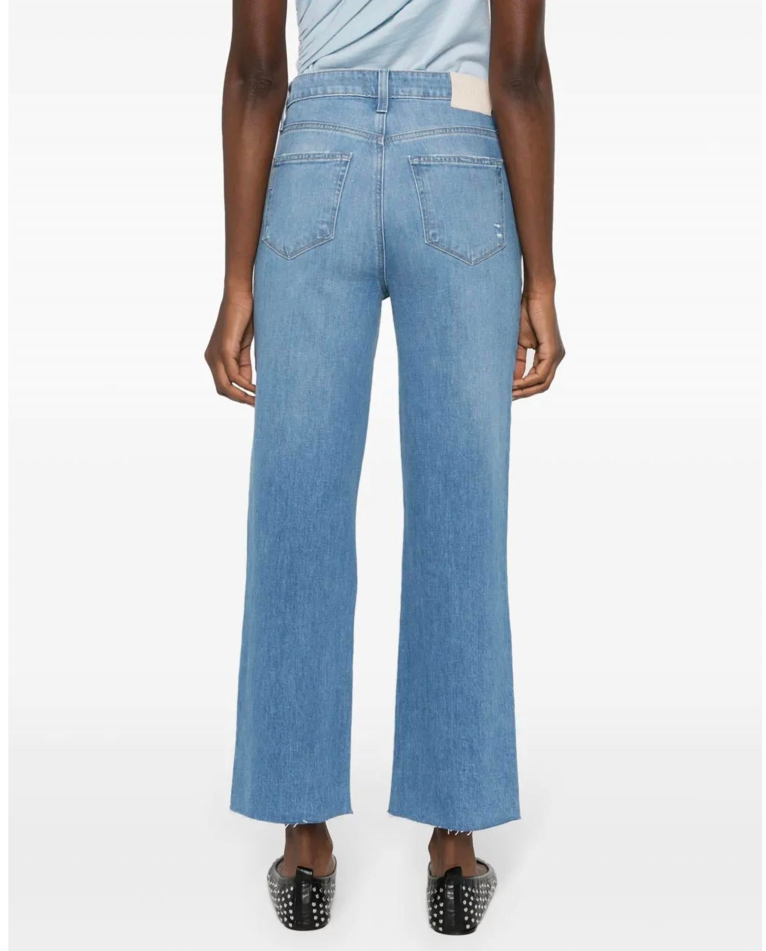 Paige - Courtney Raw Hem Jeans