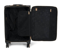 Tote & Carry - Women's Apollo 2 Faux Crocodile Skin Carry-on Suitcase