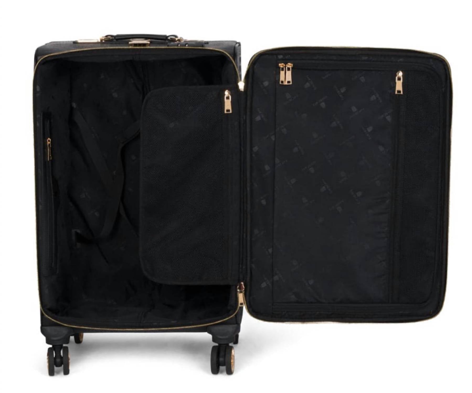 Tote & Carry - Women's Apollo 2 Faux Crocodile Skin Carry-on Suitcase