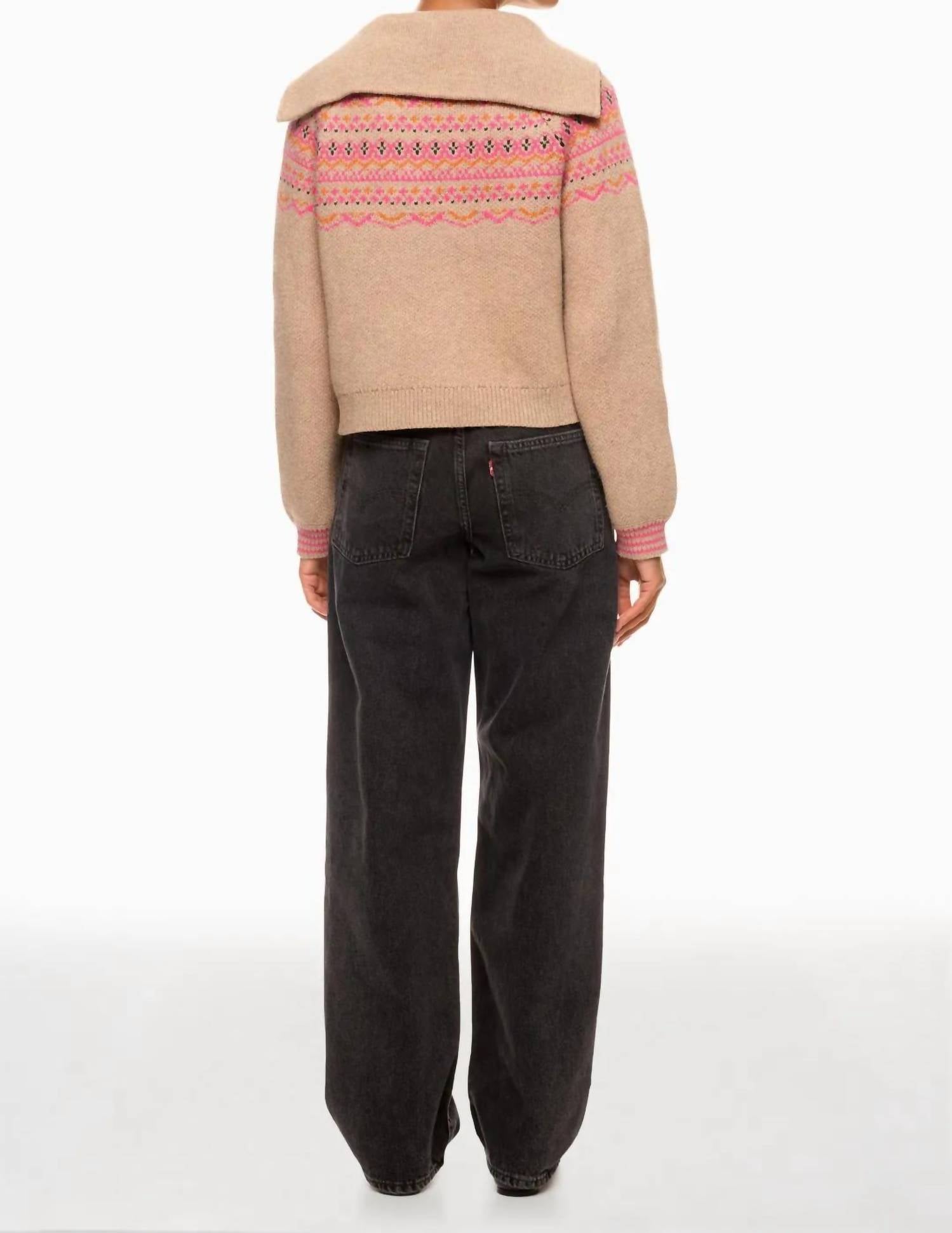 Marine Layer - Archive Whitney Quarter Zip Sweater